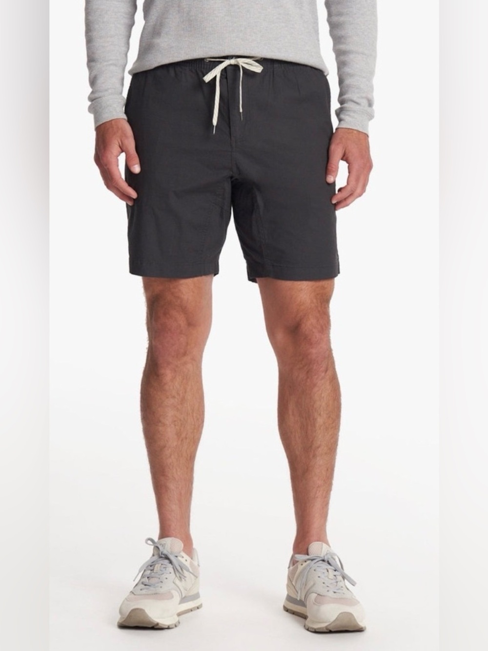 Vuori men’s RIPSTOP SHORT in charcoal